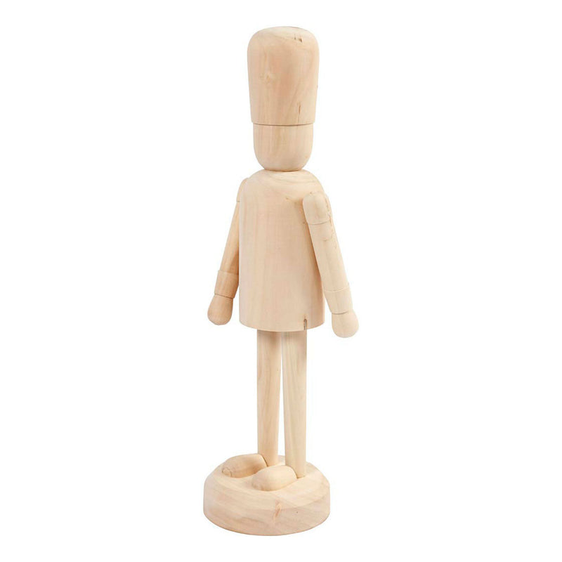 Afbeelding laden in galerijviewer, Creativ company houten figuur op voet, 45cm
