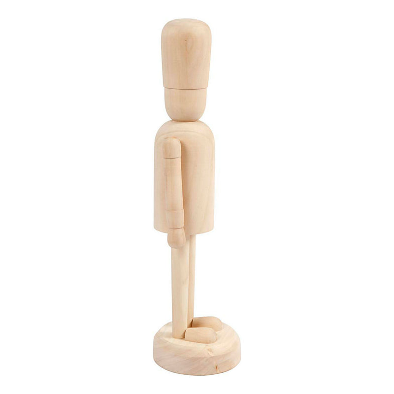 Afbeelding laden in galerijviewer, Creativ company houten figuur op voet, 45cm
