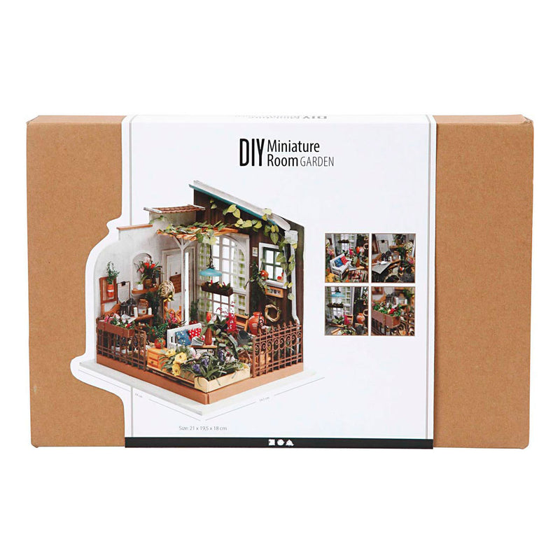 Afbeelding laden in galerijviewer, Creativ company diy miniatuur kamer tuin knutselset
