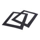 Creativ company passepartouts zwart a4, 100st.
