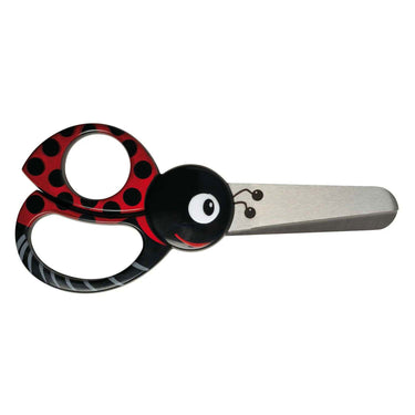 Creativ company fiskars kinderschaar met dierenmotief lieveheersbeestje - 13cm
