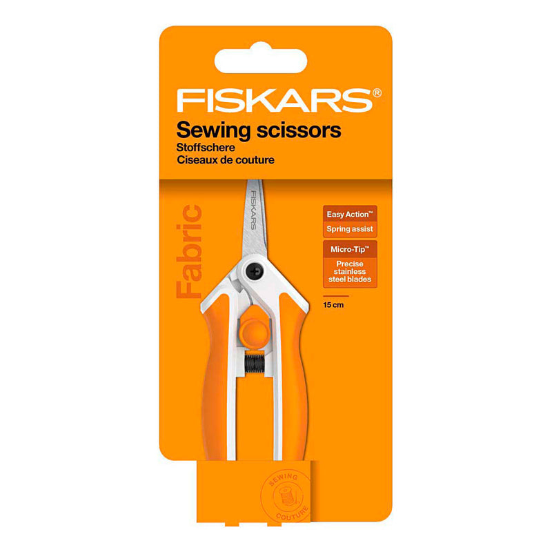 Afbeelding laden in galerijviewer, Creativ company fiskars soft-touch schaar micro spids - 15cm
