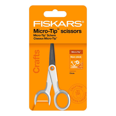 Creativ company fiskars algemene schaar non-stick rechtshandig - 12cm