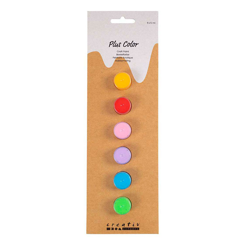 Afbeelding laden in galerijviewer, Creativ company plus color acrylverf kleurrijk - 6x5ml.
