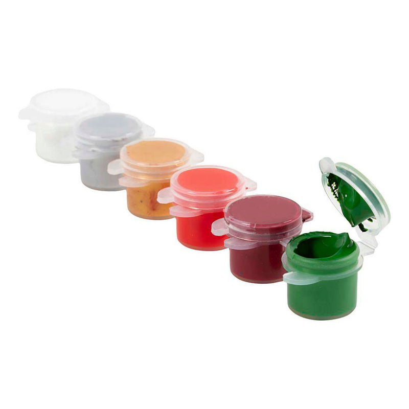 Afbeelding laden in galerijviewer, Creativ company plus color acrylverf kerstkleuren - 6x5ml.
