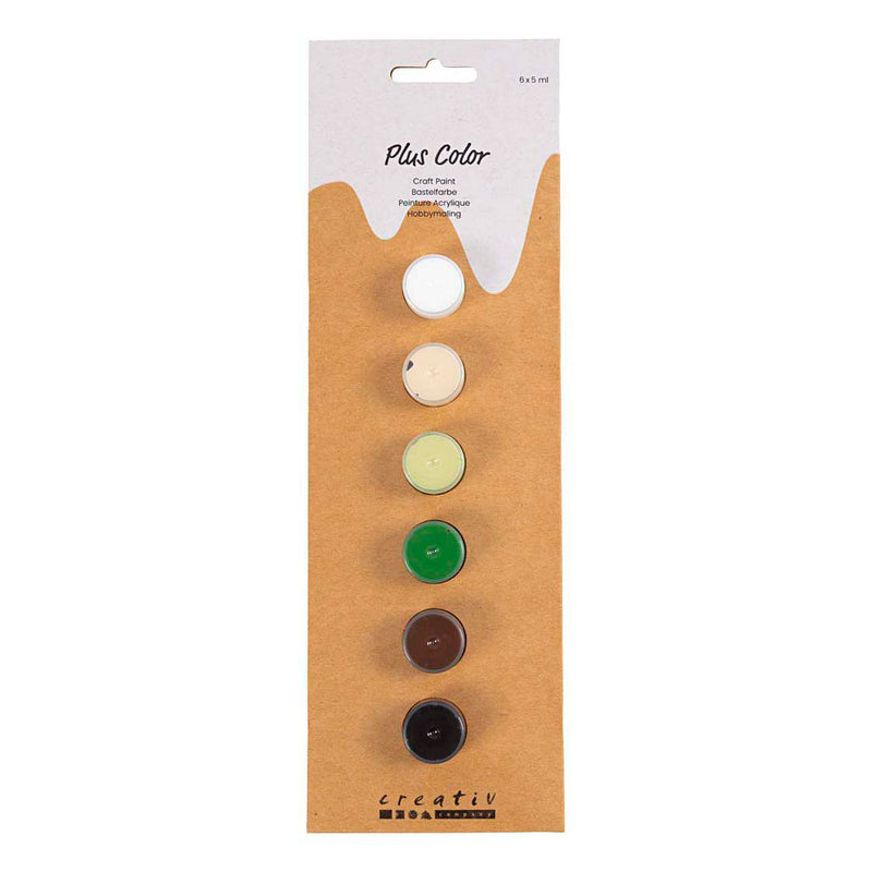 Afbeelding laden in galerijviewer, Creativ company plus color acrylverf naturel kleuren - 6x5ml.
