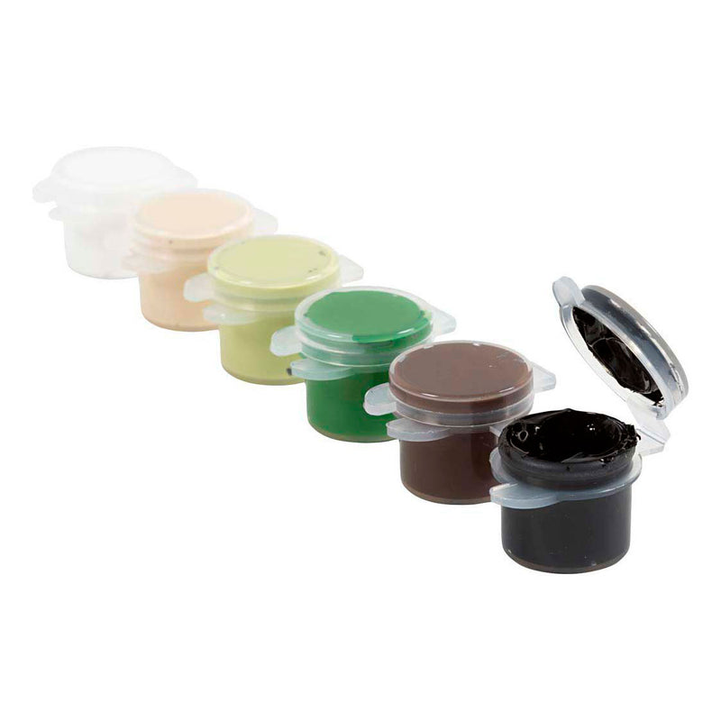 Afbeelding laden in galerijviewer, Creativ company plus color acrylverf naturel kleuren - 6x5ml.

