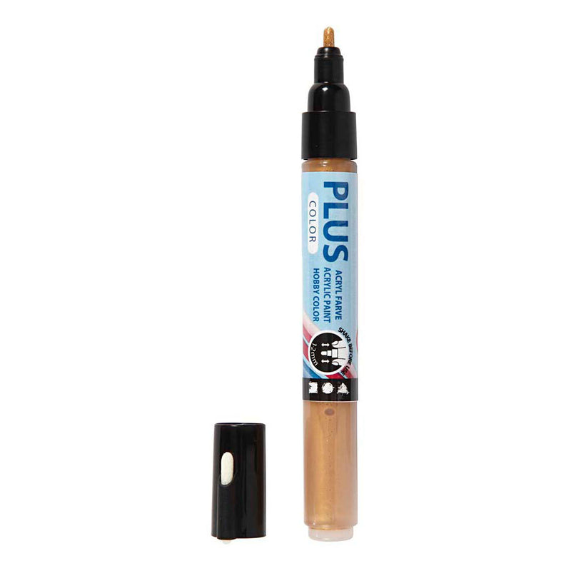 Afbeelding laden in galerijviewer, Creativ company plus color marker 1-2mm - goud
