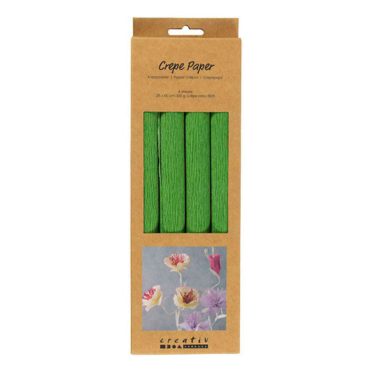 Creativ company crepepapier groen - 4st.