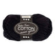 Creativ company katoengaren afm 8 8 l: 80-85 m zwart - 50gr.