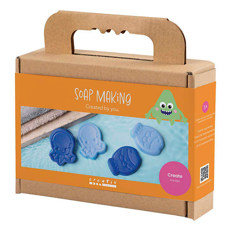 Afbeelding laden in galerijviewer, Creativ company hobbyset zeep maken zeedieren
