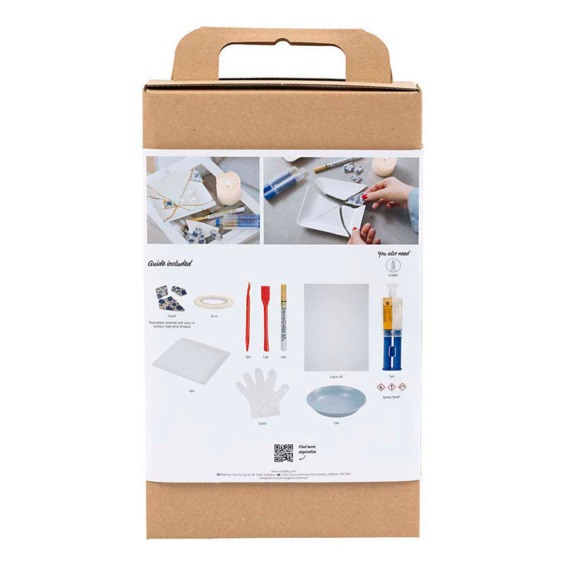 Afbeelding laden in galerijviewer, Creativ company hobbyset kintsugi schaal
