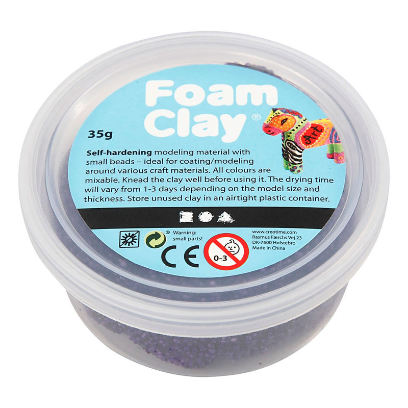 Afbeelding laden in galerijviewer, Creativ company foam clay paars - 35gr.
