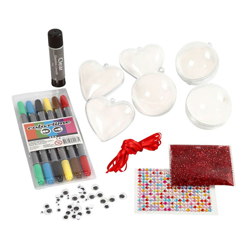 Afbeelding laden in galerijviewer, Creativ company hobbyset decoratie - 6 ornamenten
