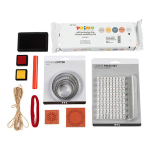 Creativ company hobbyset kerstornamenten zelfhardende klei