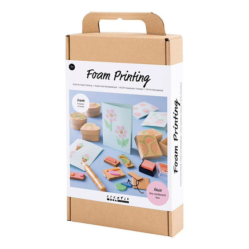 Afbeelding laden in galerijviewer, Creativ company hobbyset foam druk versierde dozen en kaarten

