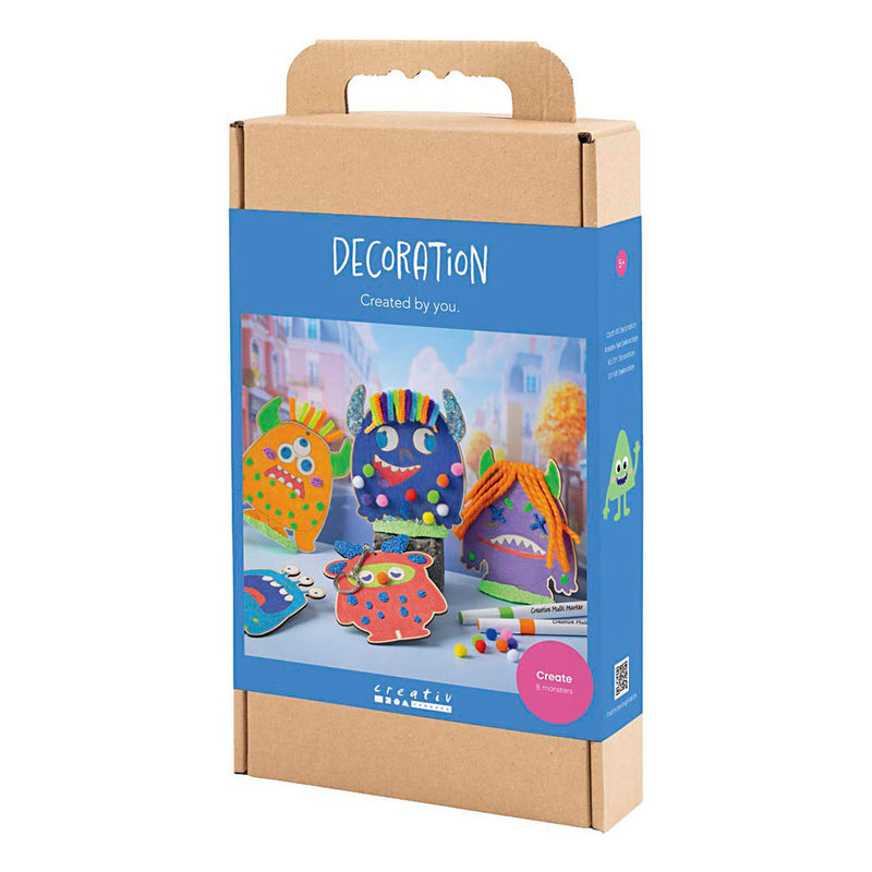 Afbeelding laden in galerijviewer, Creativ company hobbyset decoratie - 8 monsters
