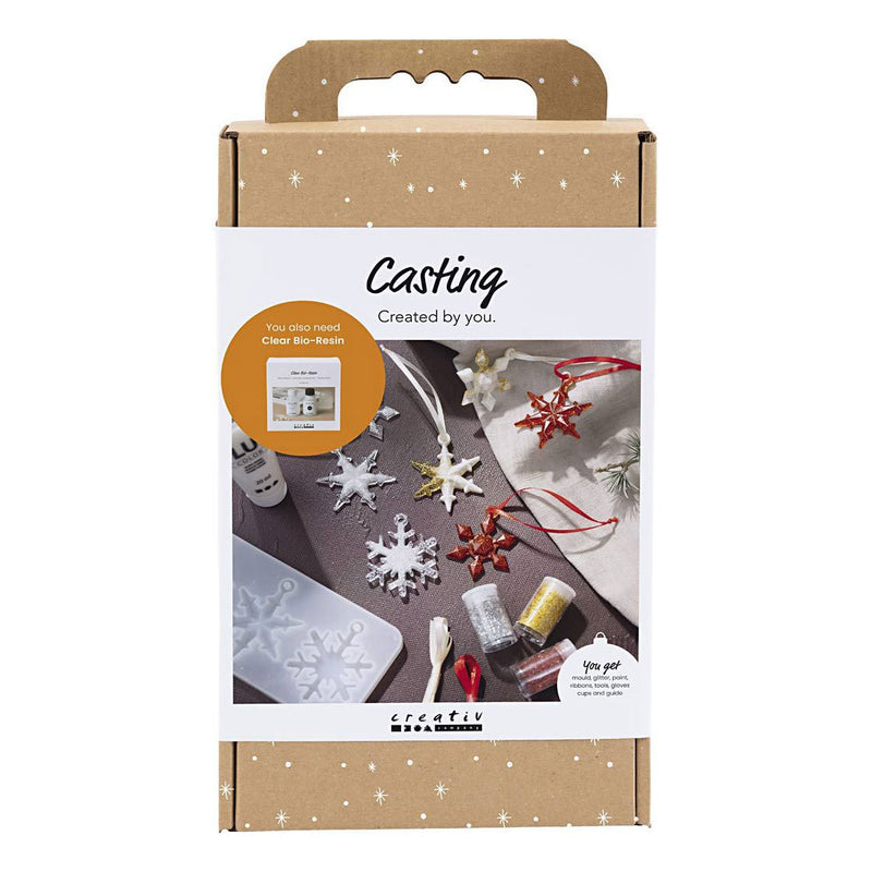 Afbeelding laden in galerijviewer, Creativ company hobbyset sneeuwvlok gieten
