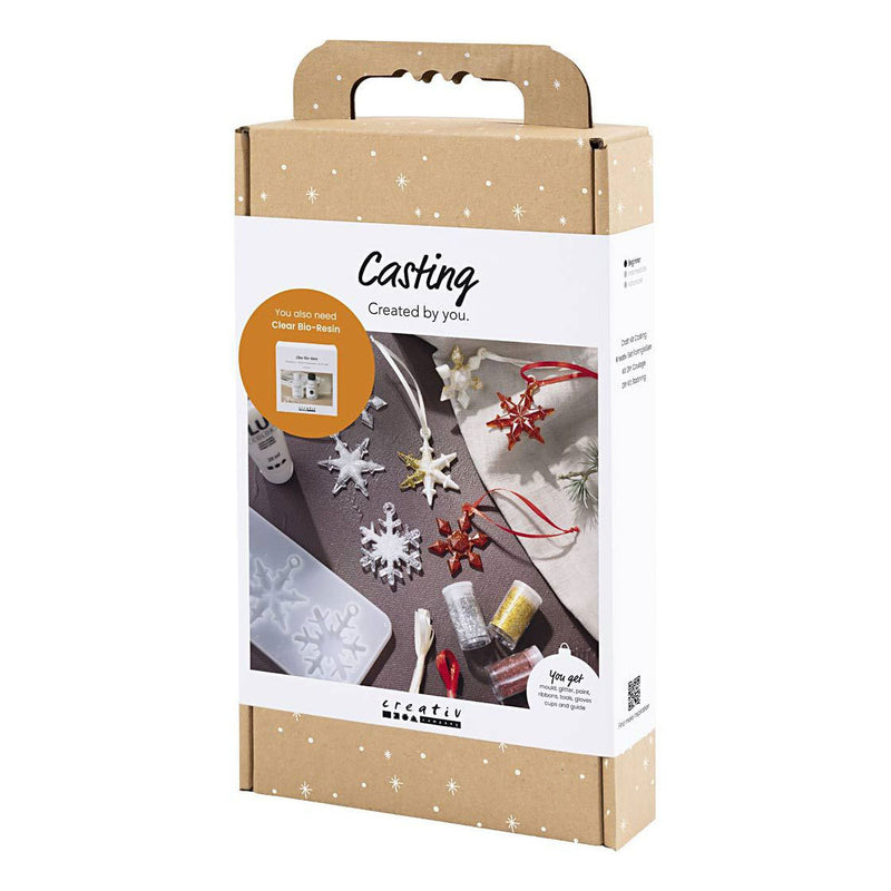 Afbeelding laden in galerijviewer, Creativ company hobbyset sneeuwvlok gieten

