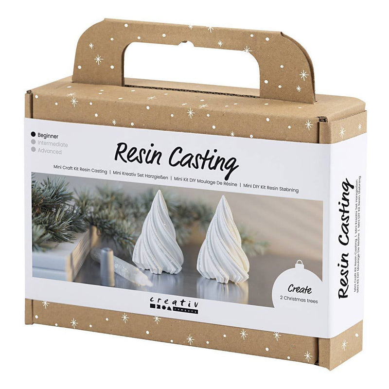 Afbeelding laden in galerijviewer, Creativ company mini hobbyset hars gieten kerstbomen
