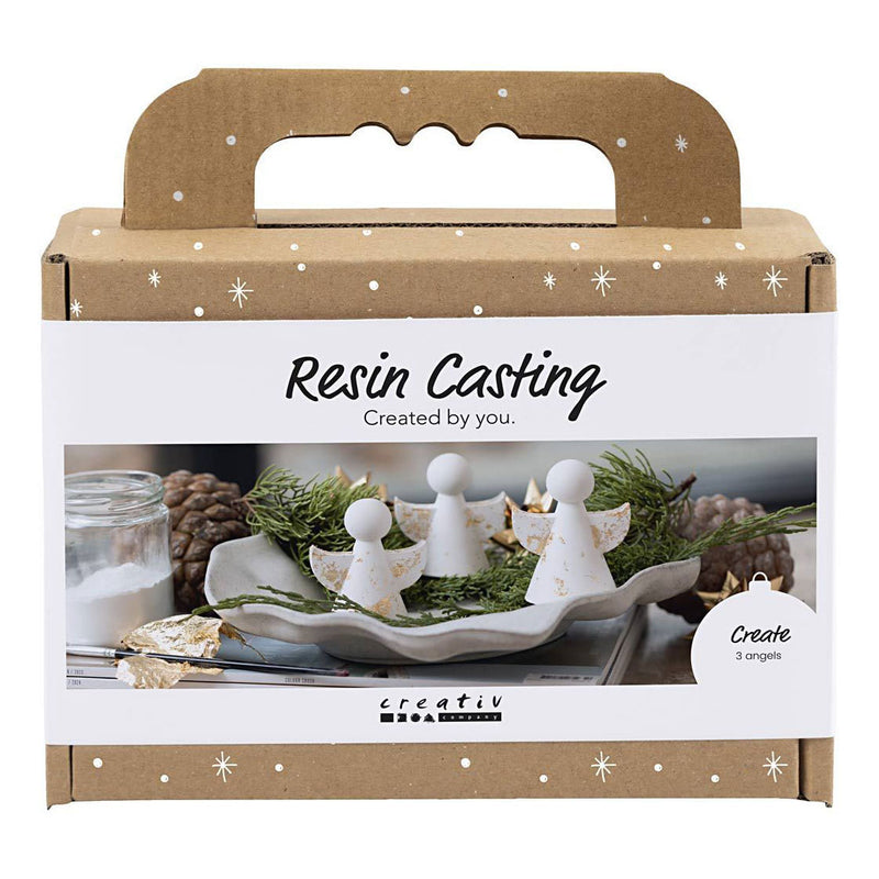 Afbeelding laden in galerijviewer, Creativ company mini hobbyset hars gieten engelen
