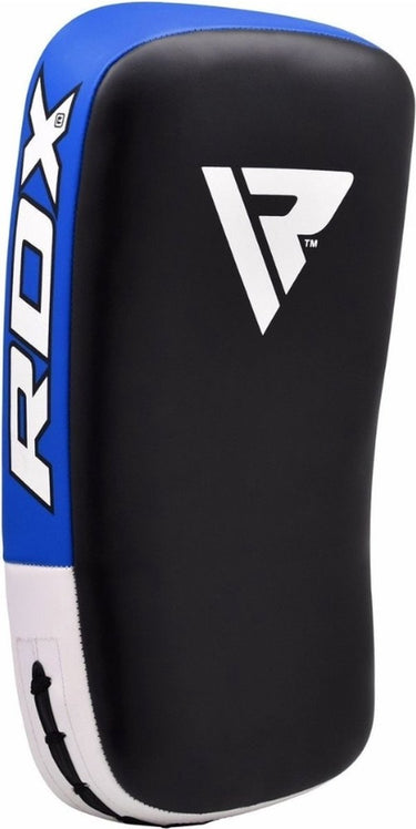 Rdx sports apr-t1 stootkussen - thai kick pad - per stuk - trap kussen - kickboksen - boksen - blauw
