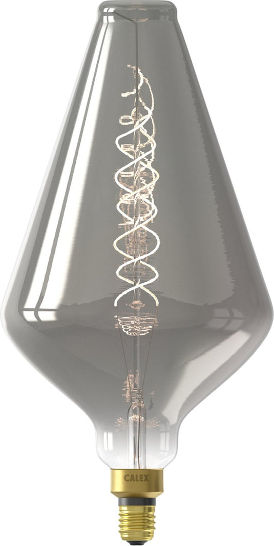 Calex xxl vienna led lamp titanium - e27 - 6w - dimbaar