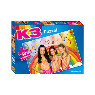 Afbeelding laden in galerijviewer, K3 zeemeerminjurk puzzel 50st
