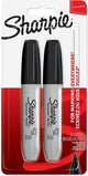 Sharpie permanente markers | beitelpunt | zwart | 2 stuks