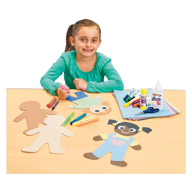 Afbeelding laden in galerijviewer, Colorations - colours like me grote mensen vormen, set van 24 (4 kleuren)
