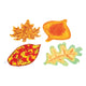 Colorations - jumbo knutsel bladeren karton, 24 stuks