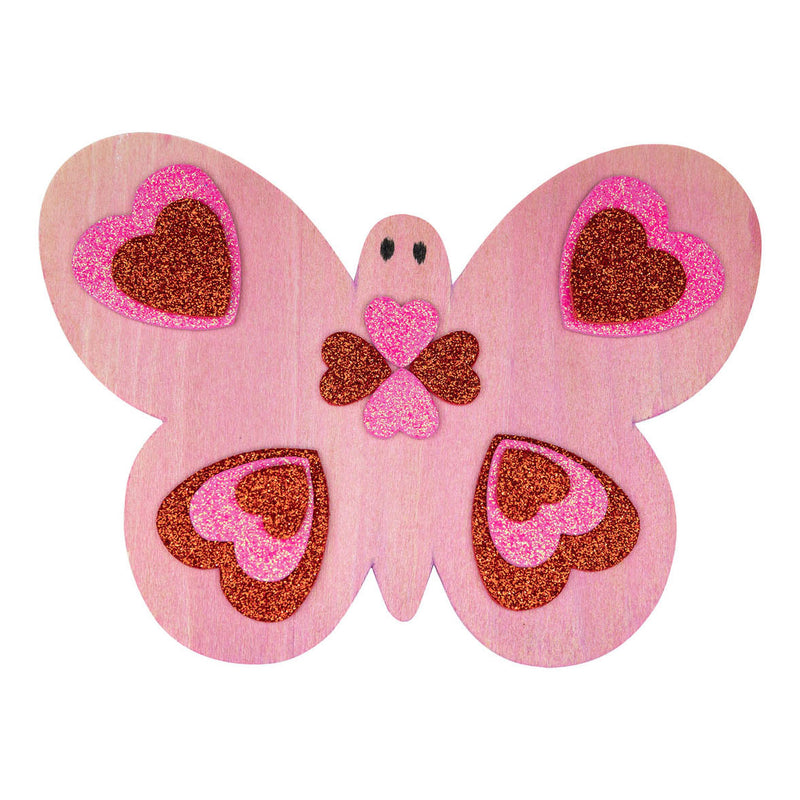 Afbeelding laden in galerijviewer, Colorations - Foamstickers Glitter Hartjes, 100st.
