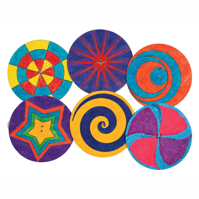Afbeelding laden in galerijviewer, Colorations - versier je eigen houten spinner, 24st.
