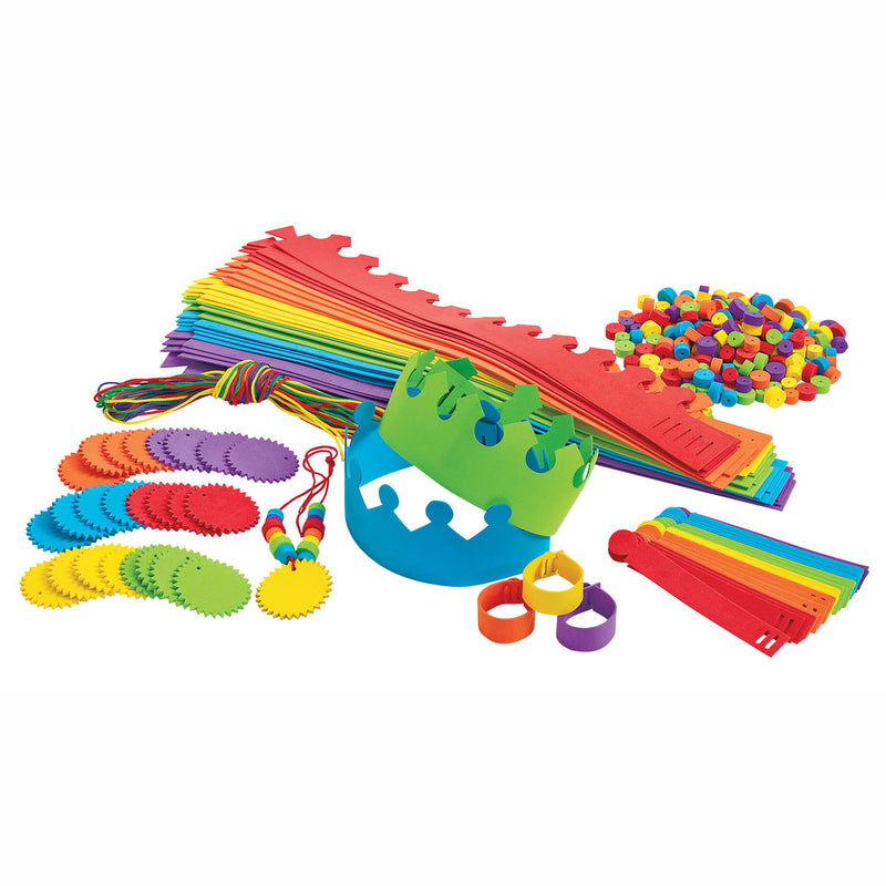 Afbeelding laden in galerijviewer, Colorations - maak en versier je eigen foam sieraden megapakket, 72 projecten
