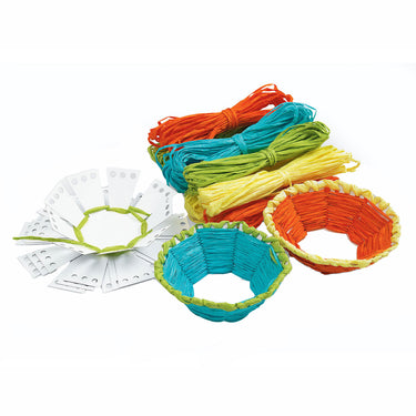 Colorations - maak je eigen geweven mand, set van 12