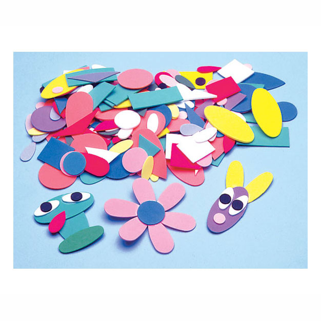 Afbeelding laden in galerijviewer, Colorations - zelfklevende foam figuren stickers, 1000st.
