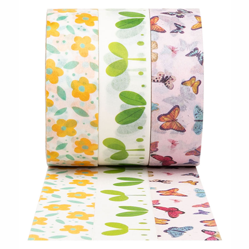 Afbeelding laden in galerijviewer, Colorations - washi tape lente 3 rollen, 5mtr.
