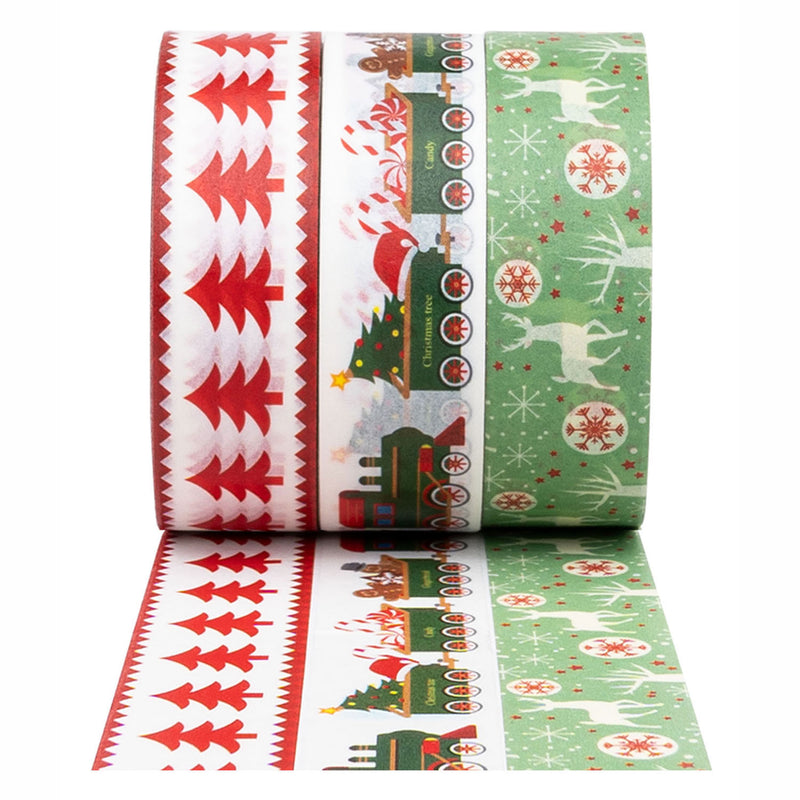 Afbeelding laden in galerijviewer, Colorations - washi tape kerst 3 rollen, 5mtr.
