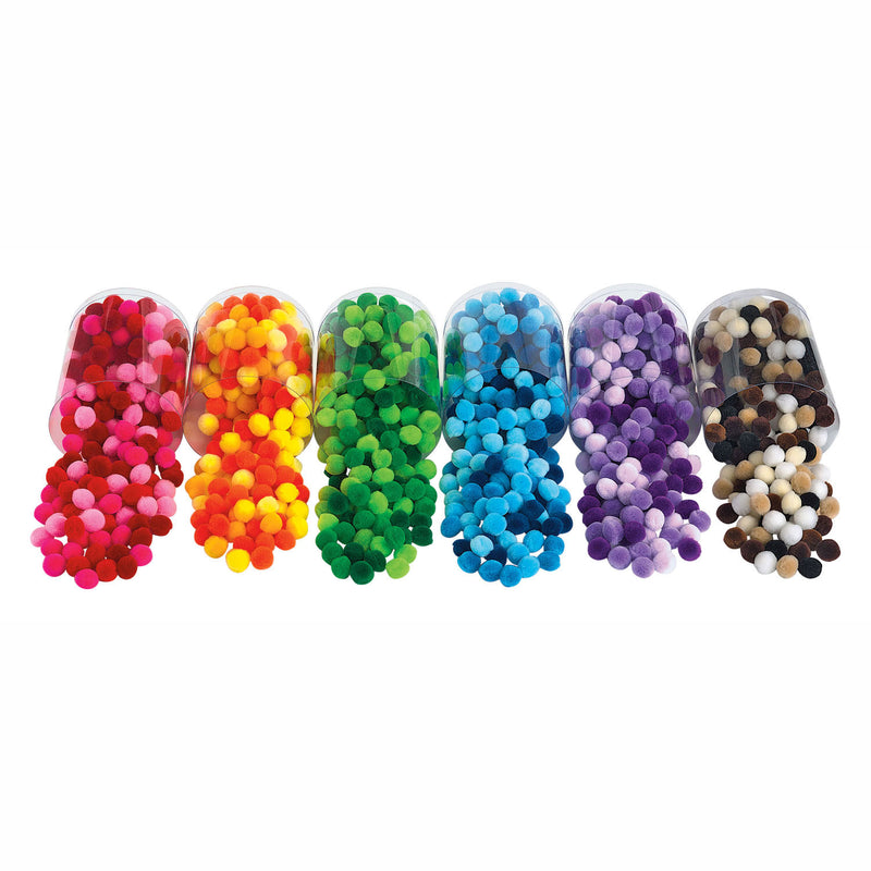 Afbeelding laden in galerijviewer, Colorations - pompomps 6 kleuren, 1500st.

