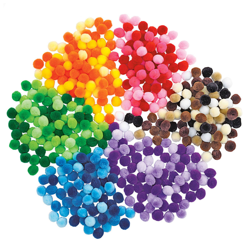 Afbeelding laden in galerijviewer, Colorations - pompomps 6 kleuren, 1500st.

