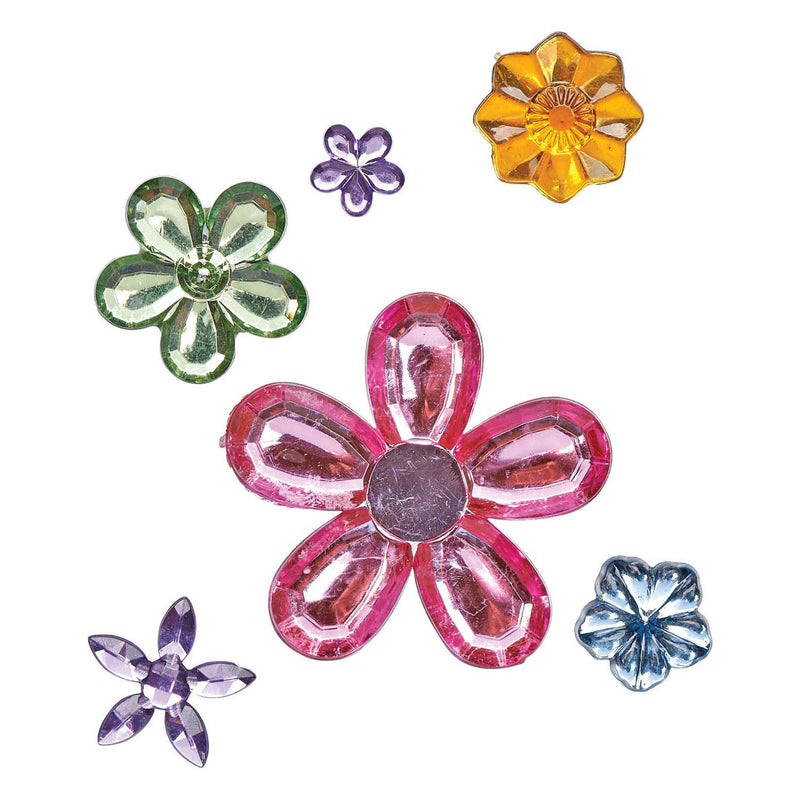 Afbeelding laden in galerijviewer, Colorations - gekleurde bloem strasstenen, 300st.
