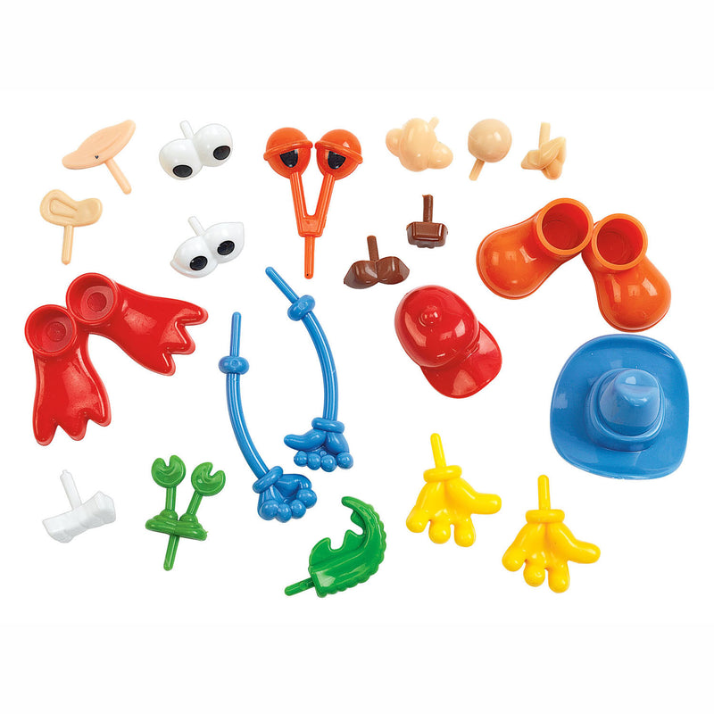 Afbeelding laden in galerijviewer, Colorations - creatieve wezens klei accessoires, 130dlg.
