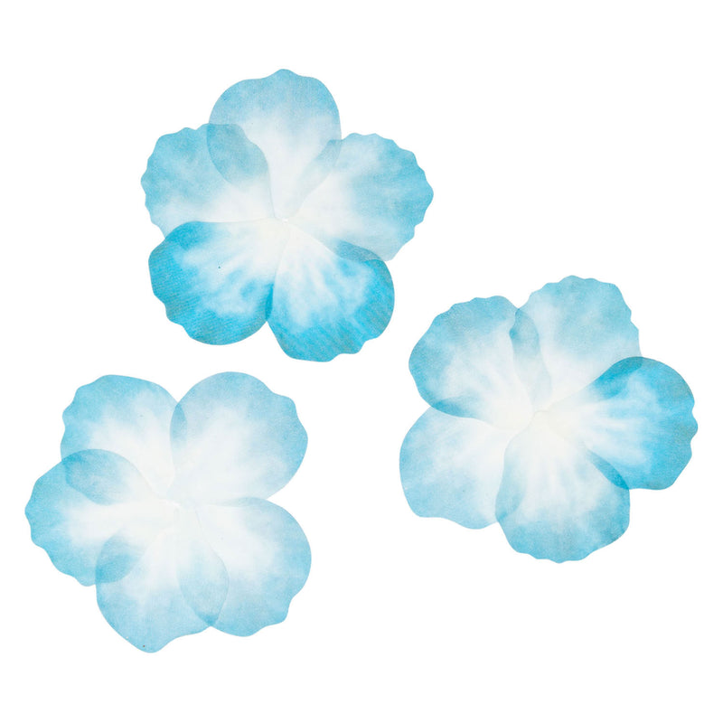 Afbeelding laden in galerijviewer, Colorations - washi stickers - blauwe bloemblaadjes, 80st.
