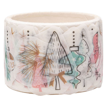 Colorations - washi stickers - kerst thema, 80st.