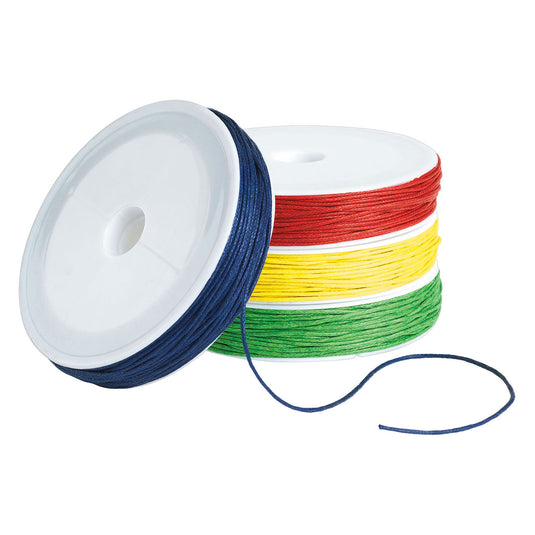 Colorations - gewaxt katoenen koord, 4 x 25 meter