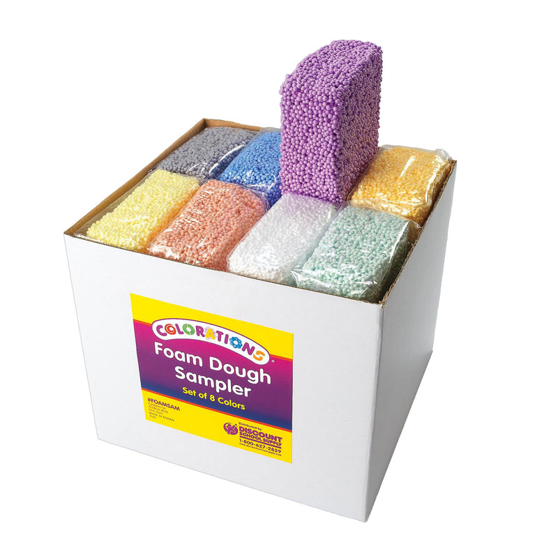 Afbeelding laden in galerijviewer, Colorations - foam klei kleur, set van 8
