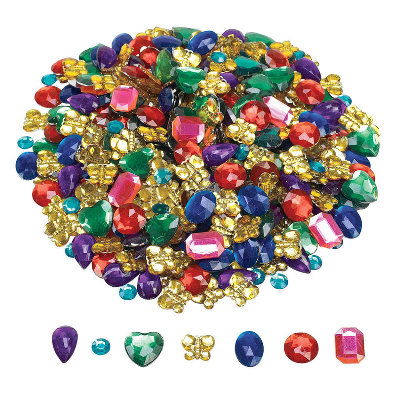 Afbeelding laden in galerijviewer, Colorations - glitterende strass steentjes groot, 453 gram
