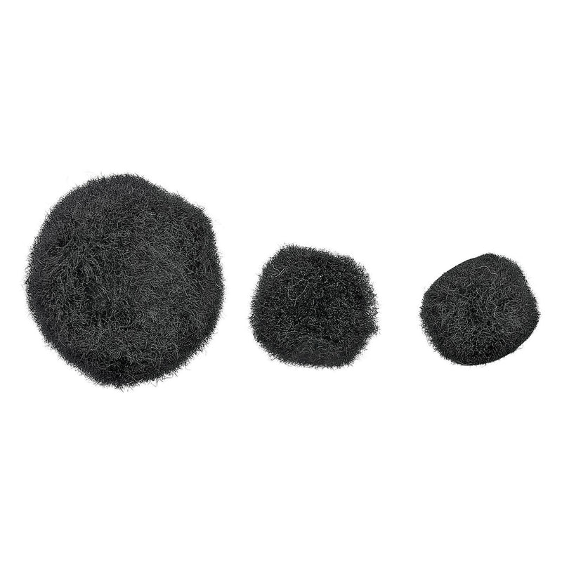 Afbeelding laden in galerijviewer, Colorations - pom poms zwart, 100st.
