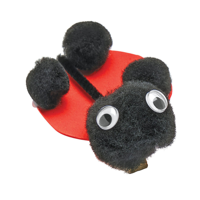 Afbeelding laden in galerijviewer, Colorations - pom poms zwart, 100st.
