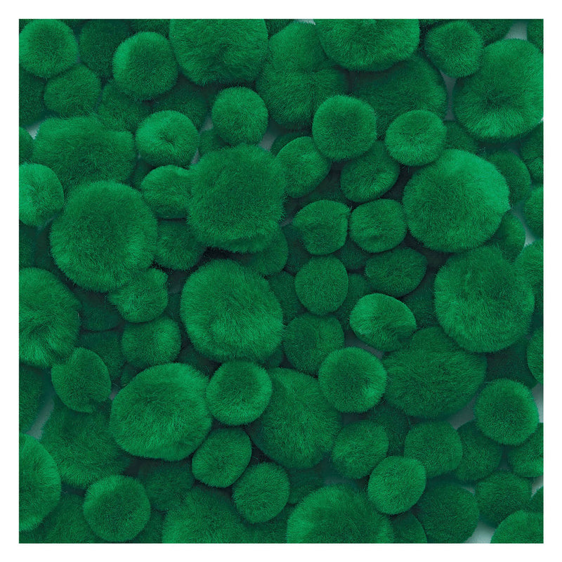 Afbeelding laden in galerijviewer, Colorations - pom poms groen, 100st.
